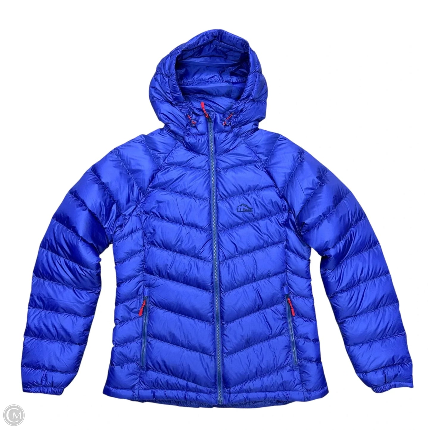 Coat Puffer & Quilted By L.l. Bean In Blue, Size: S