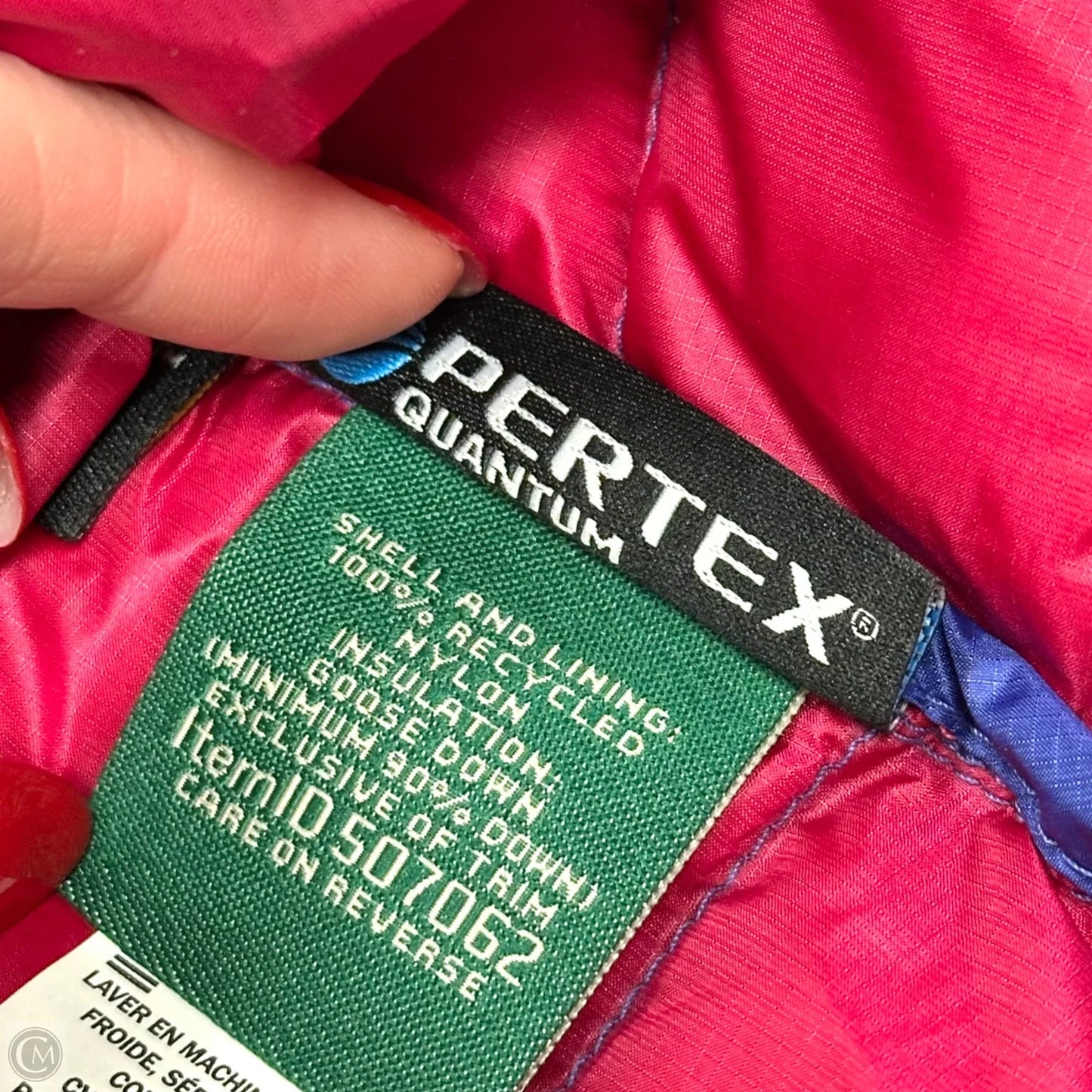 Coat Puffer & Quilted By L.l. Bean In Blue, Size: S