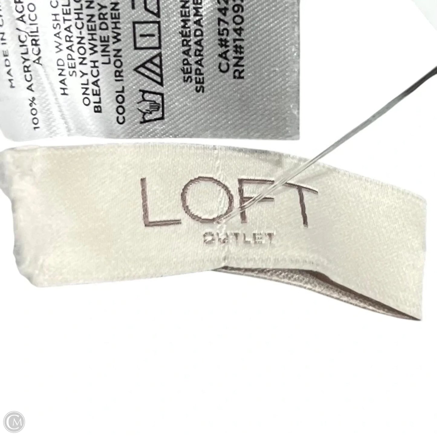Scarf Winter By Loft In Grey