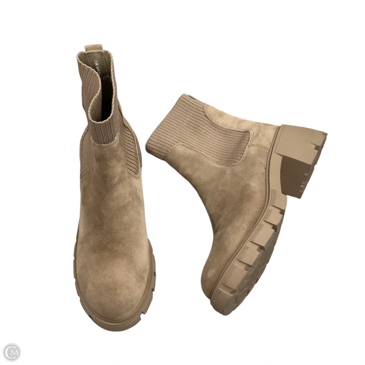 Boots Combat By Steve Madden In Beige, Size: 7.5