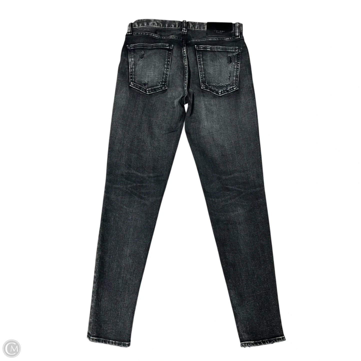 Jeans Skinny By Moussy In Black Denim, Size: 2