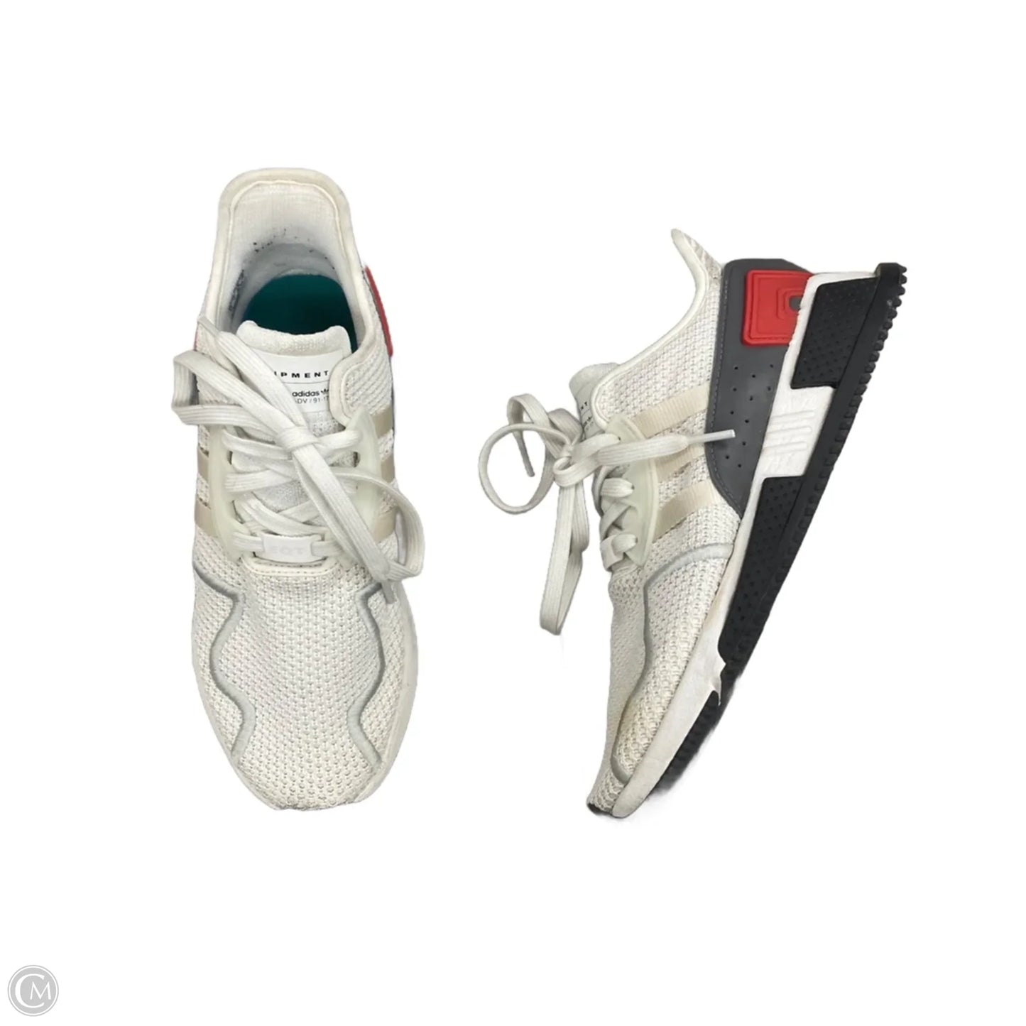 Shoes Athletic By Equipment In White, Size: 7.5