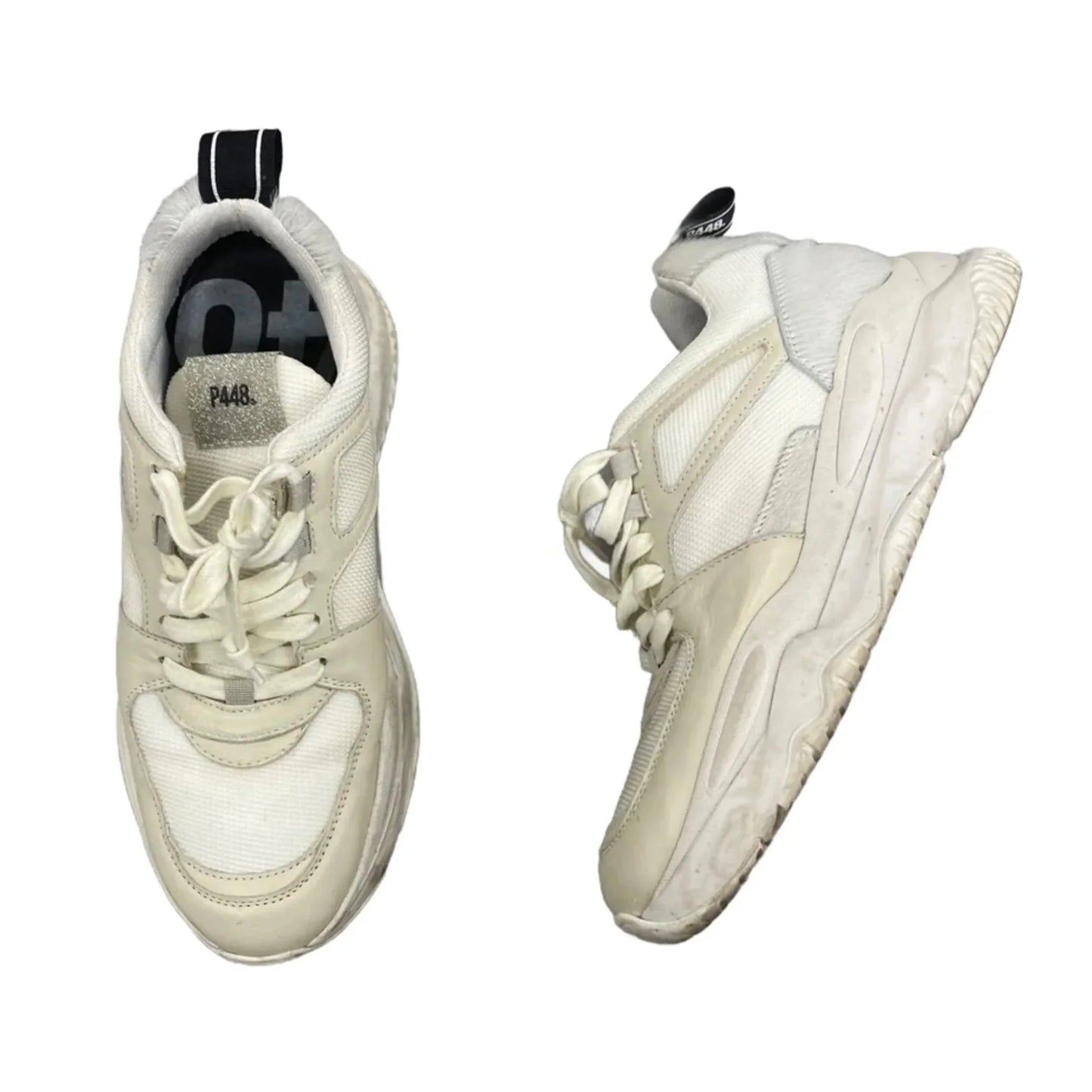 Shoes Athletic By P448 In White, Size: 8