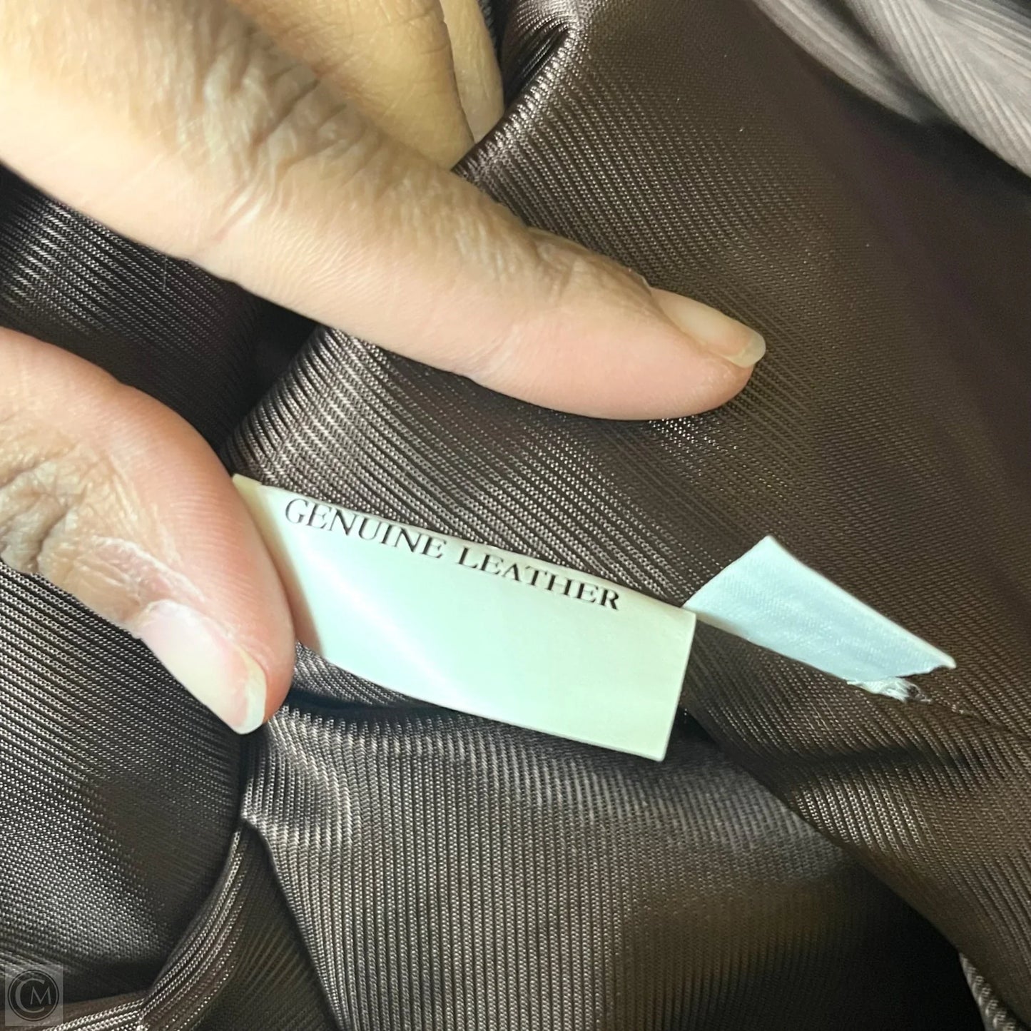 Jacket Leather By Tibor Leathers In Brown, Size: L