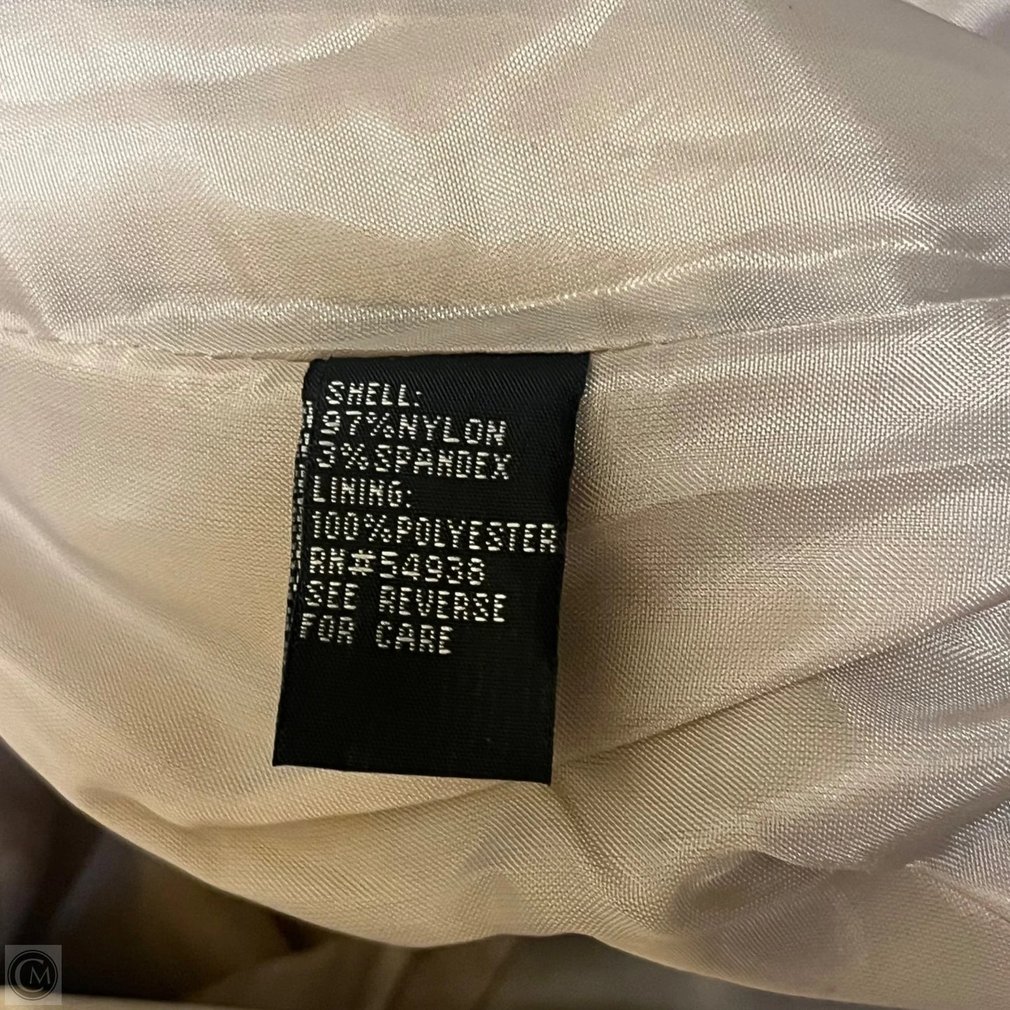 Coat Trench Coat By Eden Court In Tan, Size: Xl