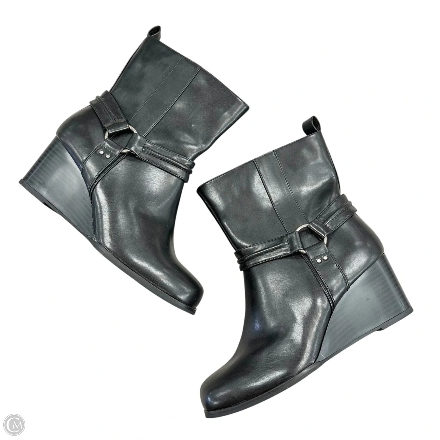 Boots Ankle Heels By Torrid In Black, Size: 11