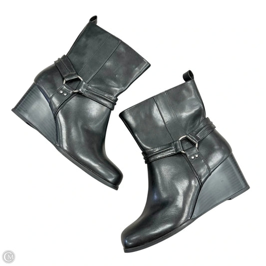 Boots Ankle Heels By Torrid In Black, Size: 11