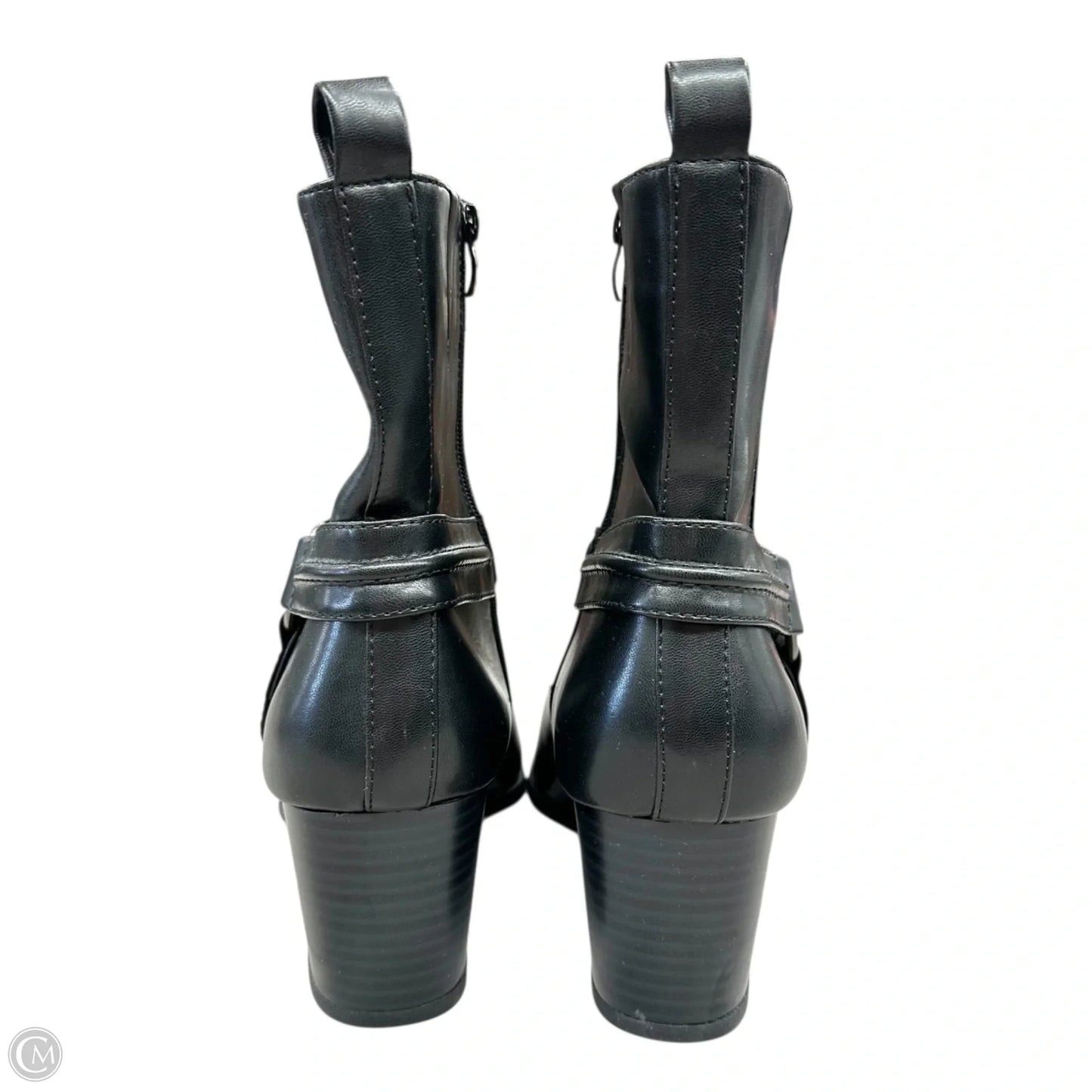 Boots Ankle Heels By Torrid In Black, Size: 11