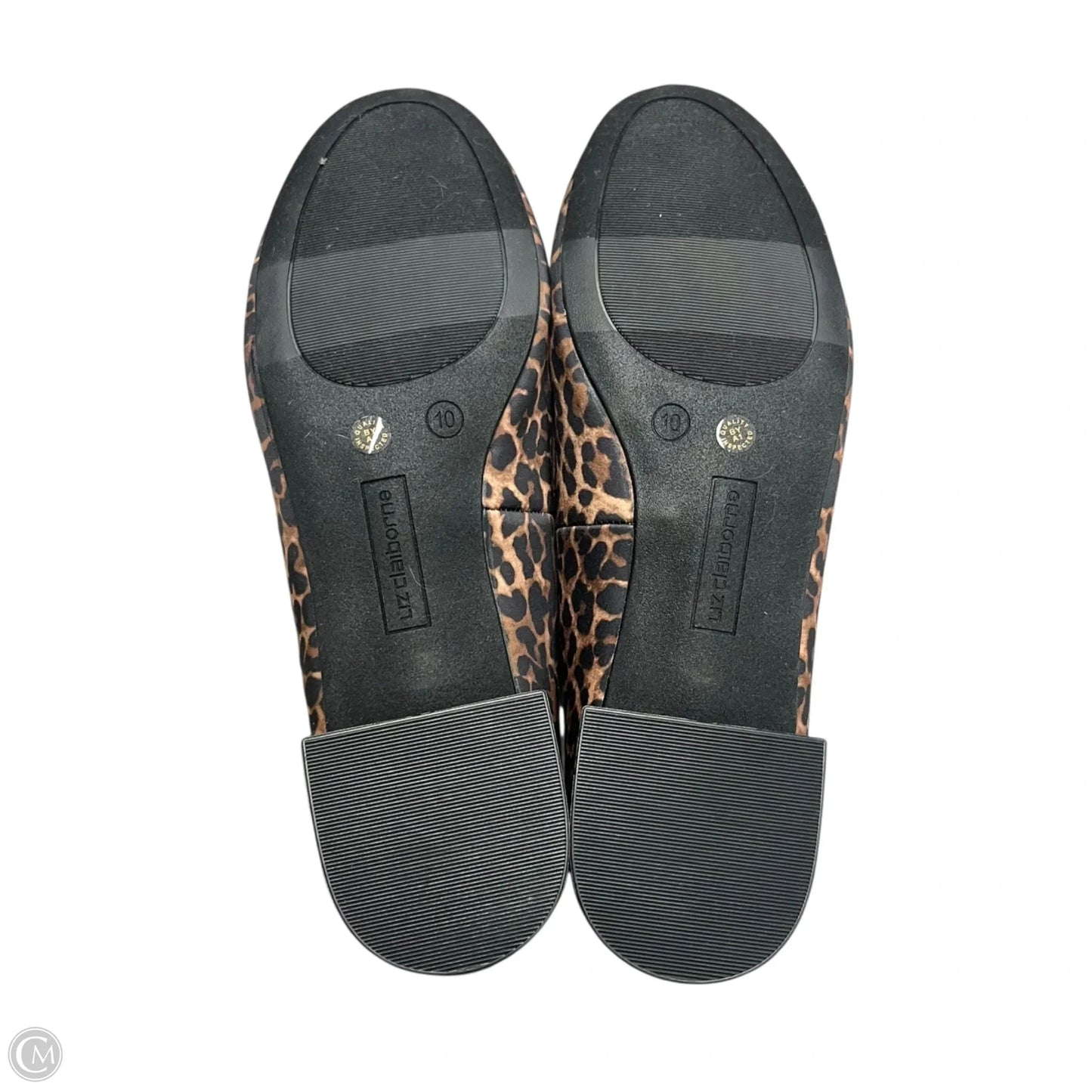 Shoes Heels Block By Liz Claiborne In Leopard Print, Size: 10