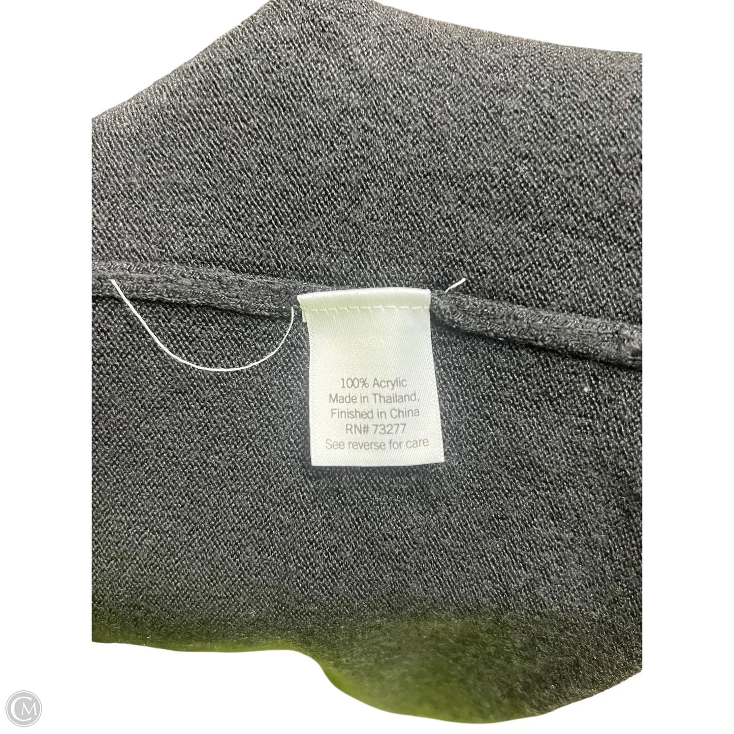 Sweater By Croft And Barrow In Black, Size: M