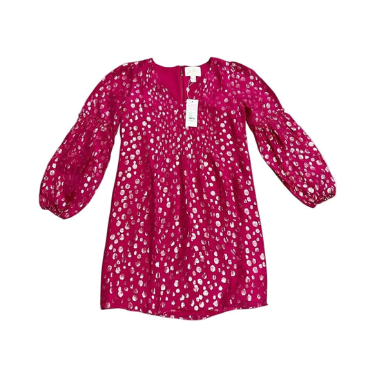 Dress Designer By Lilly Pulitzer In Gold & Pink, Size: Xs