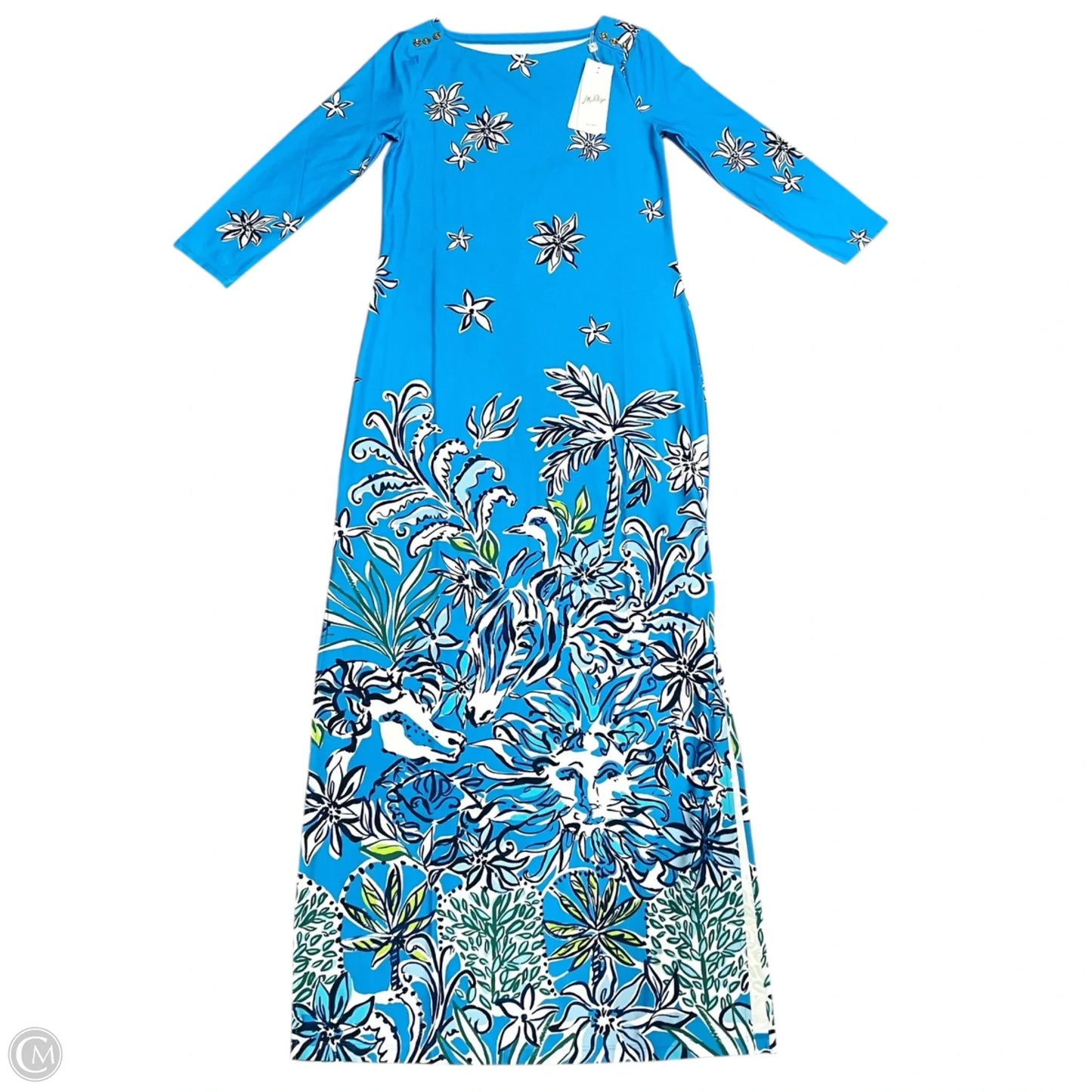 Dress Designer By Lilly Pulitzer In Blue, Size: Xs