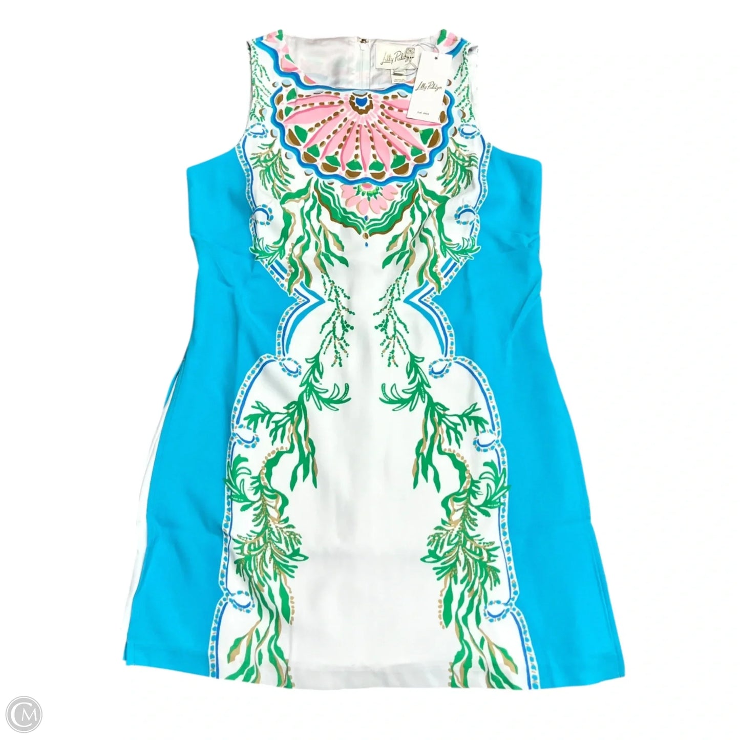 Romper Designer By Lilly Pulitzer In Blue & White, Size: Xs