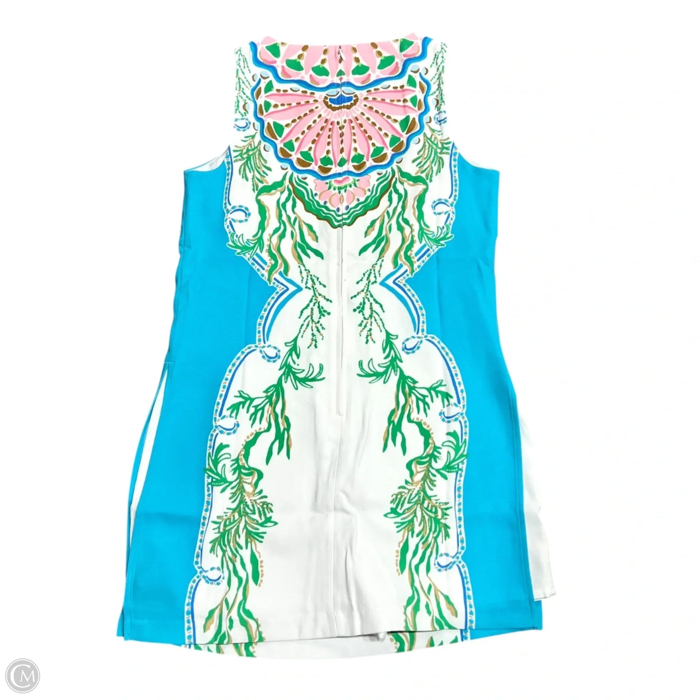 Romper Designer By Lilly Pulitzer In Blue & White, Size: Xs