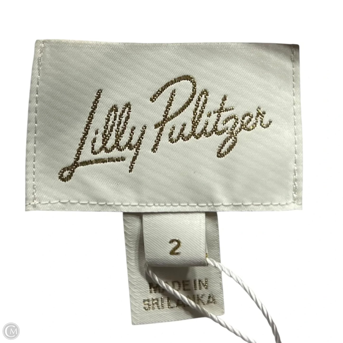 Romper Designer By Lilly Pulitzer In Blue & White, Size: Xs