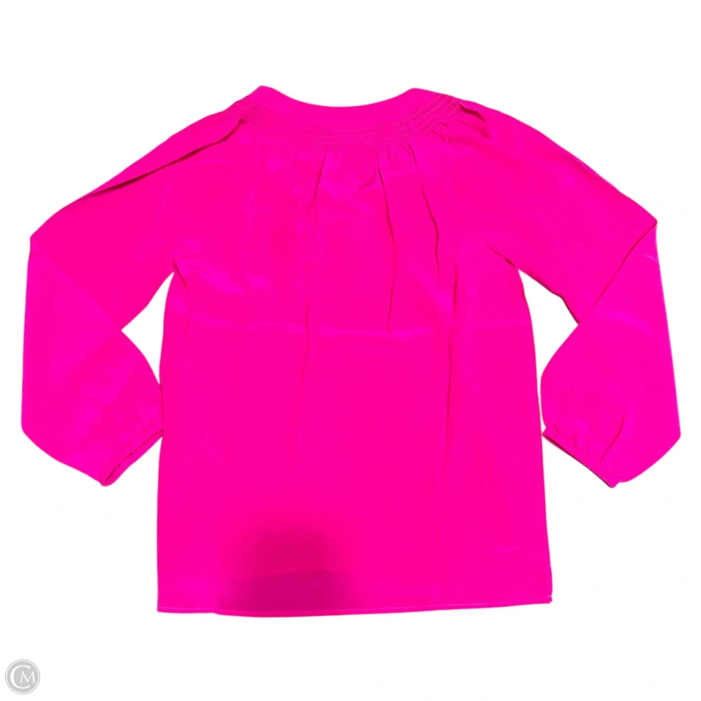 Top Long Sleeve Designer By Lilly Pulitzer In Pink, Size: S