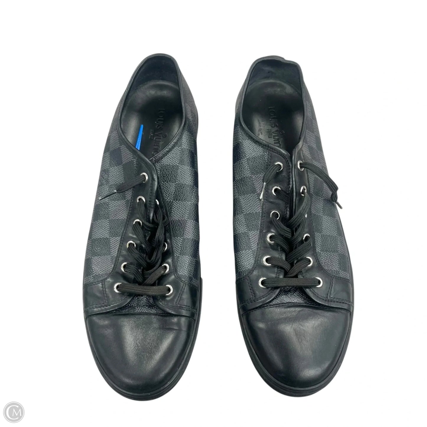 Shoes Luxury Designer By Louis Vuitton In Black, Size: 11