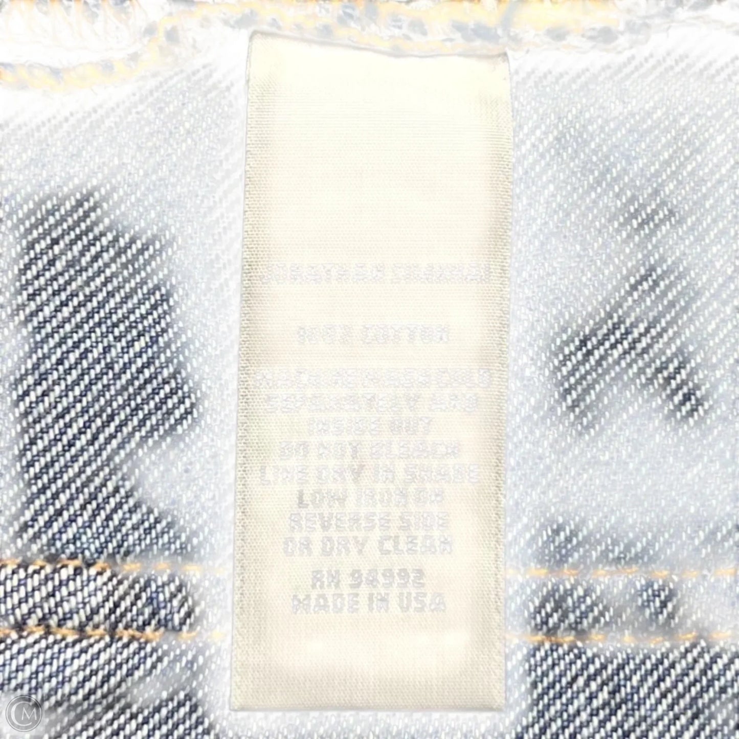 Jeans Wide Leg By Jonathan Simkhai In Blue Denim, Size: 2