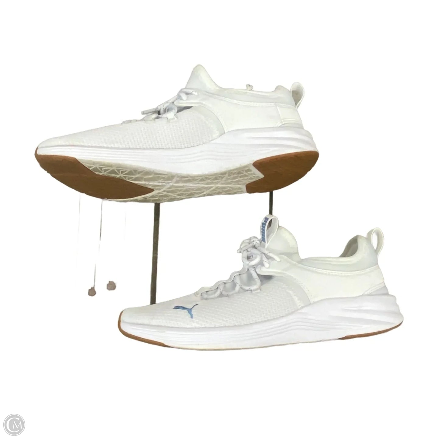 Shoes Athletic By Puma In Blue & White, Size: 9