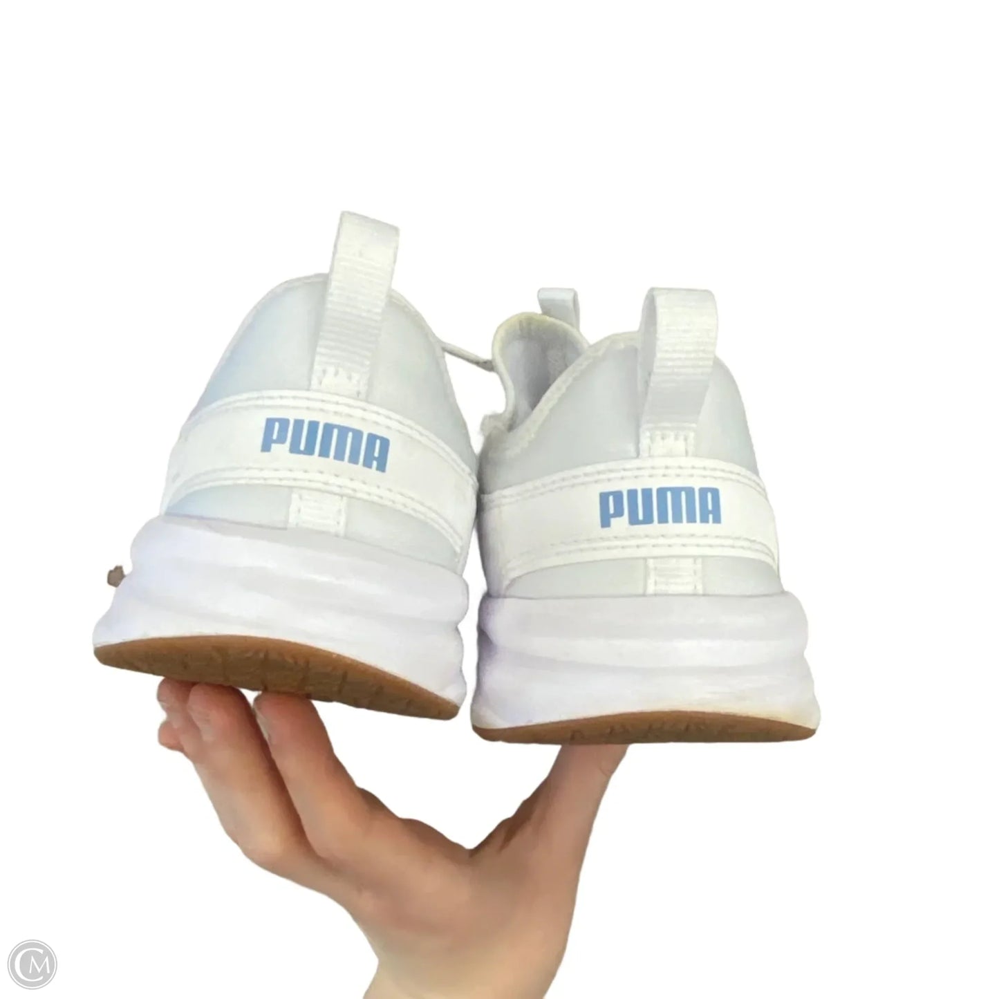 Shoes Athletic By Puma In Blue & White, Size: 9