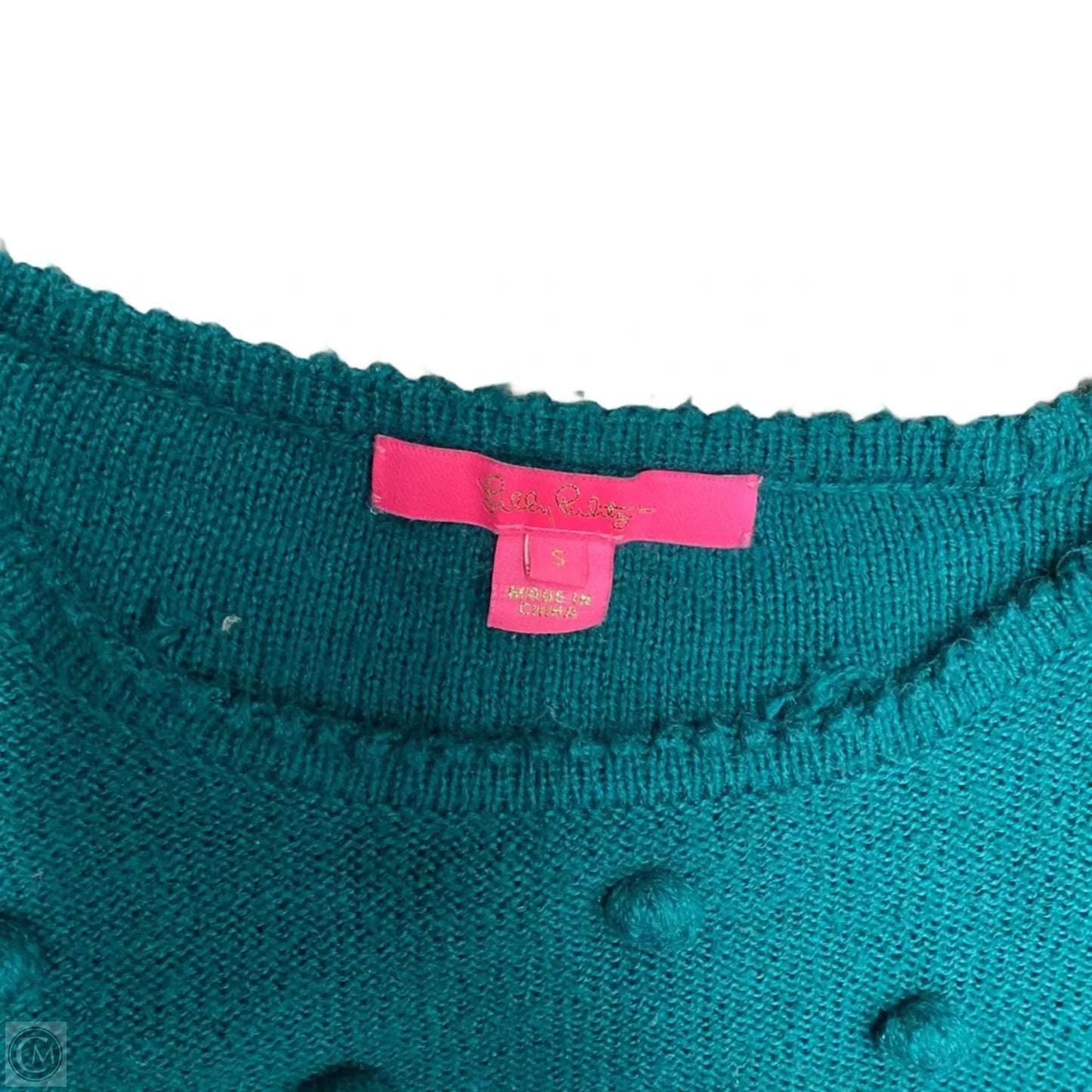 Sweater Designer By Lilly Pulitzer In Teal, Size: S