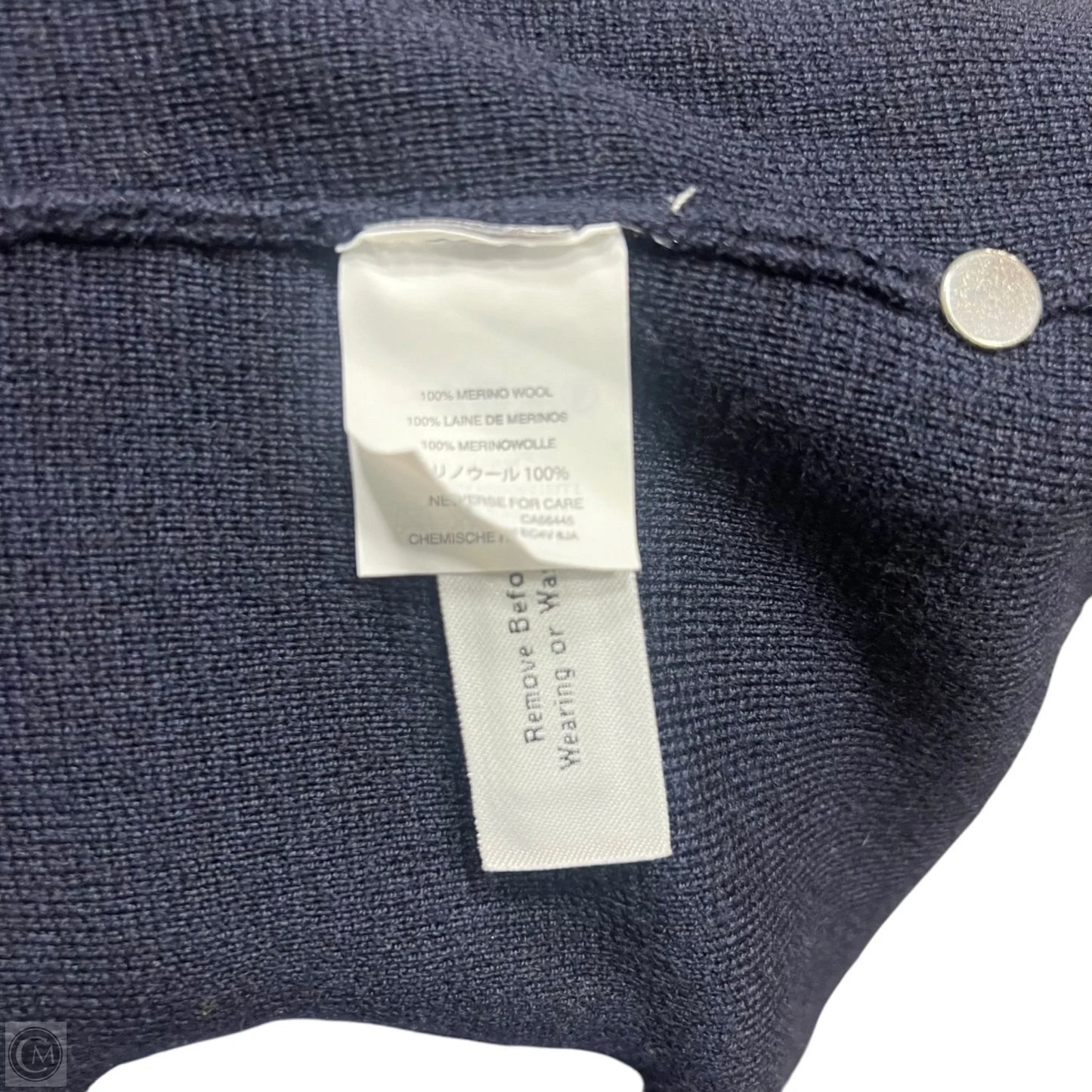 Sweater Cardigan By J. Crew In Navy, Size: S