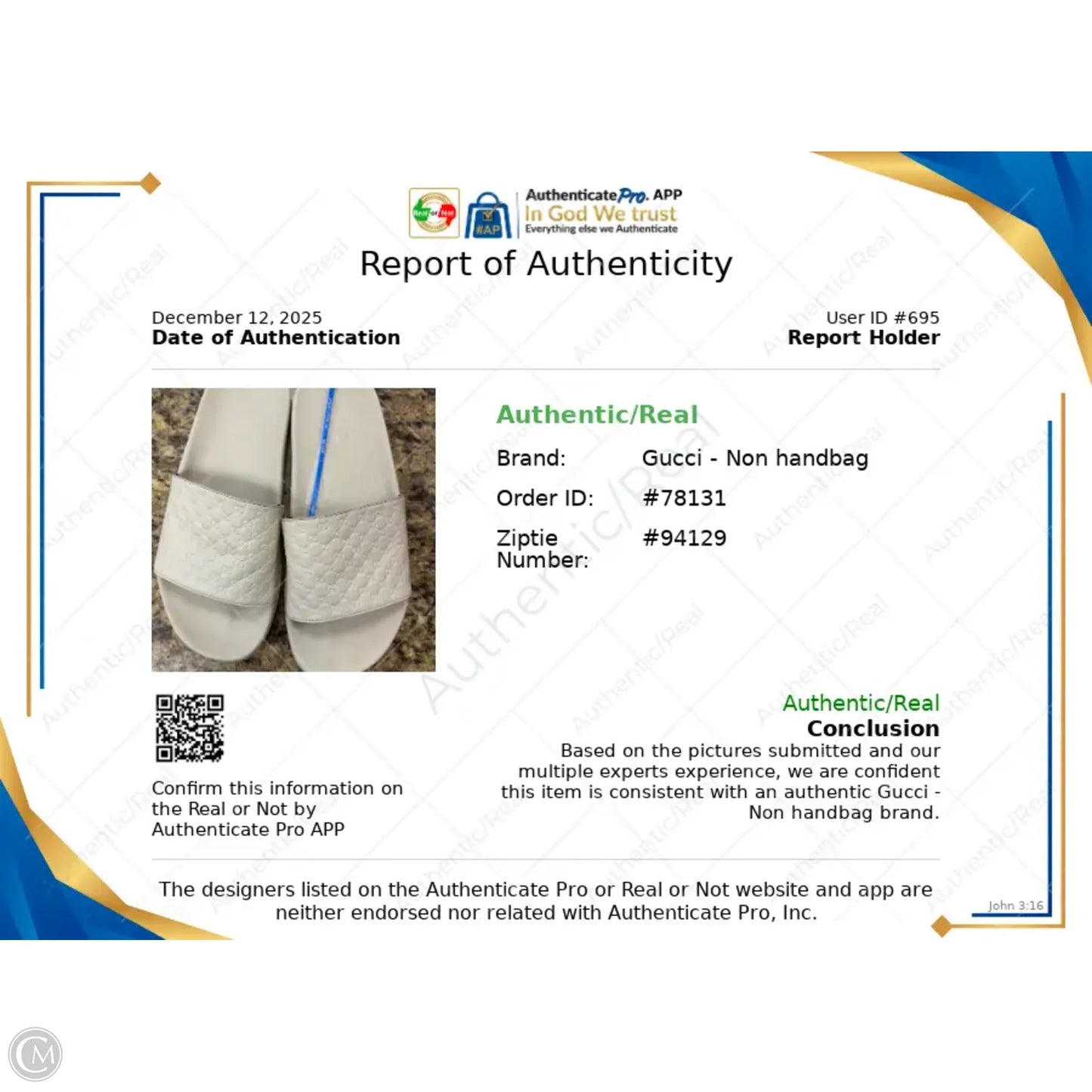 Sandals Luxury Designer By Gucci In Cream, Size: 10.5