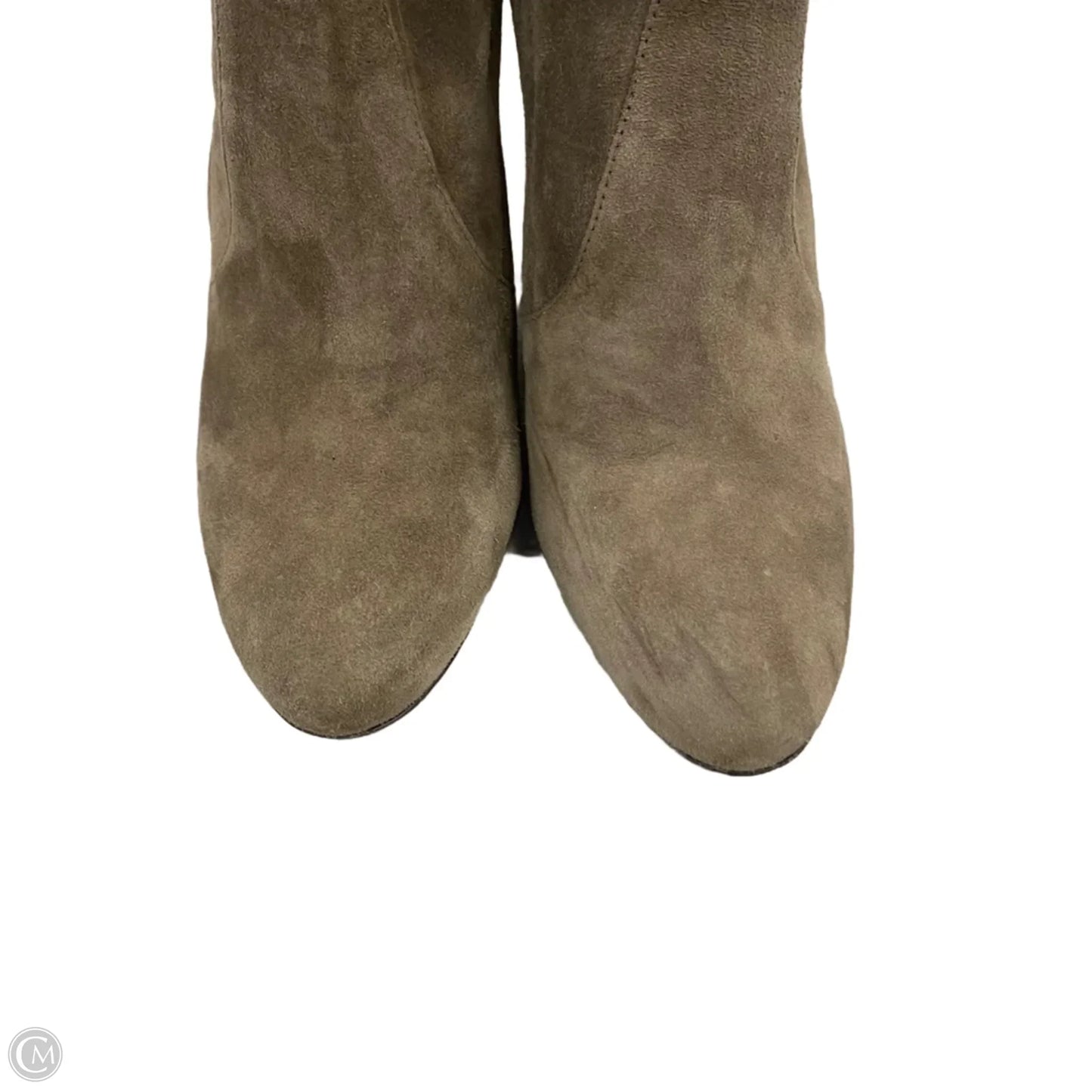 Boots Designer By Stuart Weitzman In Taupe, Size: 7