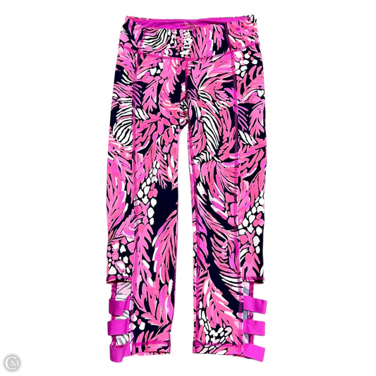 Pants Designer By Lilly Pulitzer In Pink & Purple, Size: 0