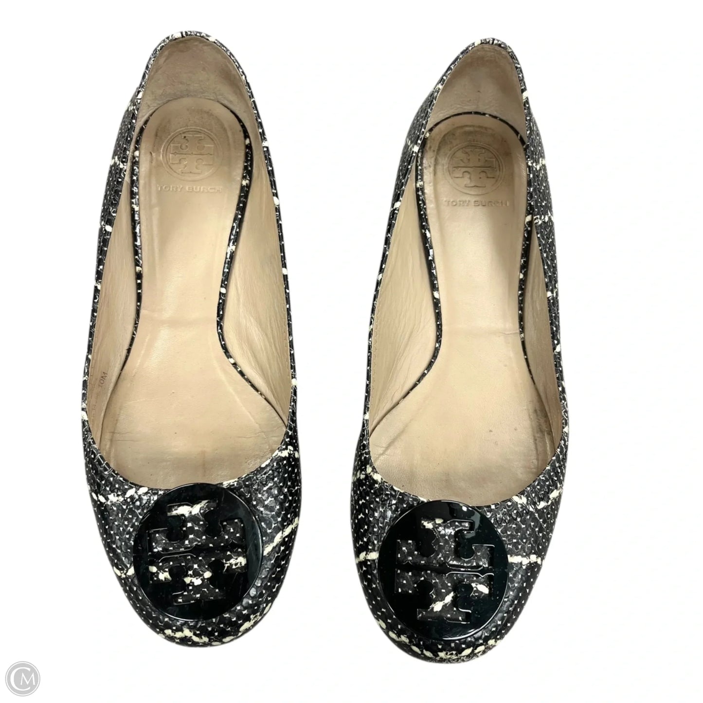 Shoes Designer By Tory Burch In Snakeskin Print, Size: 10