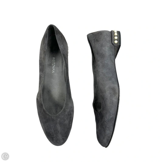 Shoes Designer By Stuart Weitzman In Grey, Size: 10