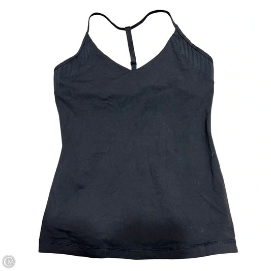 Athletic Tank Top By Lululemon In Black, Size: M