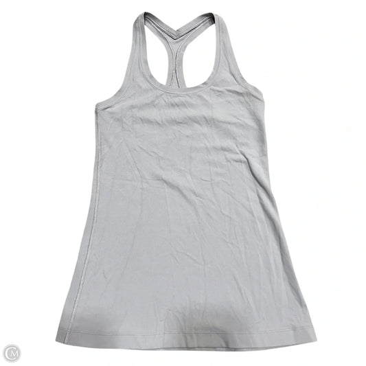 Athletic Tank Top By Lululemon In Grey, Size: Xs