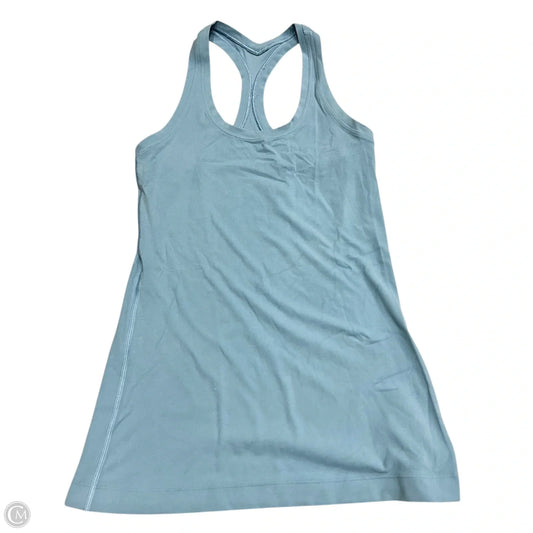 Athletic Tank Top By Lululemon In Blue, Size: Xs