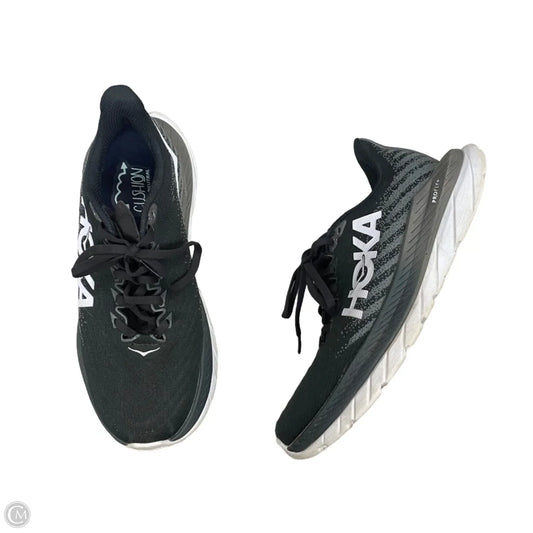 Shoes Athletic By Hoka In Black & Grey, Size: 7