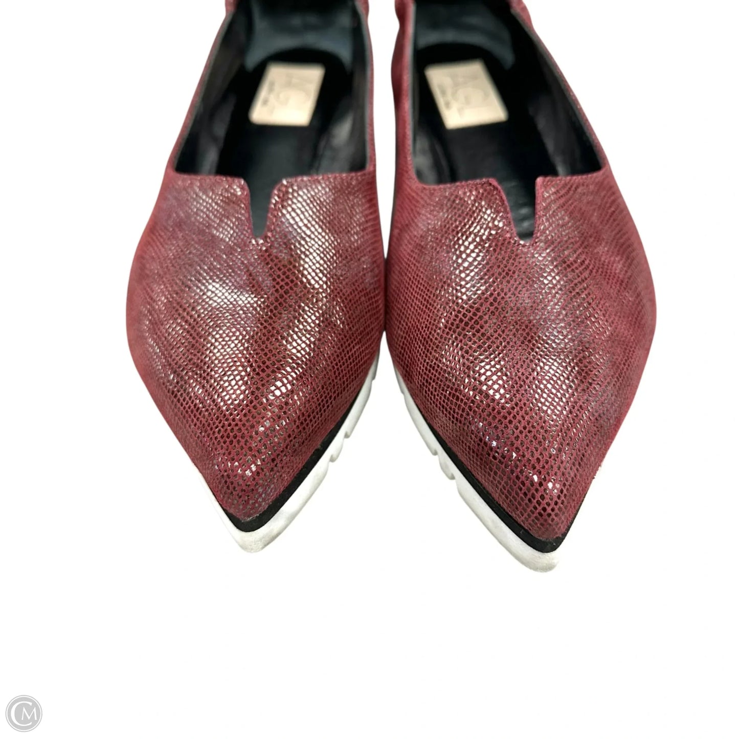 Shoes Heels Platform By Agl In Red, Size: 8.5