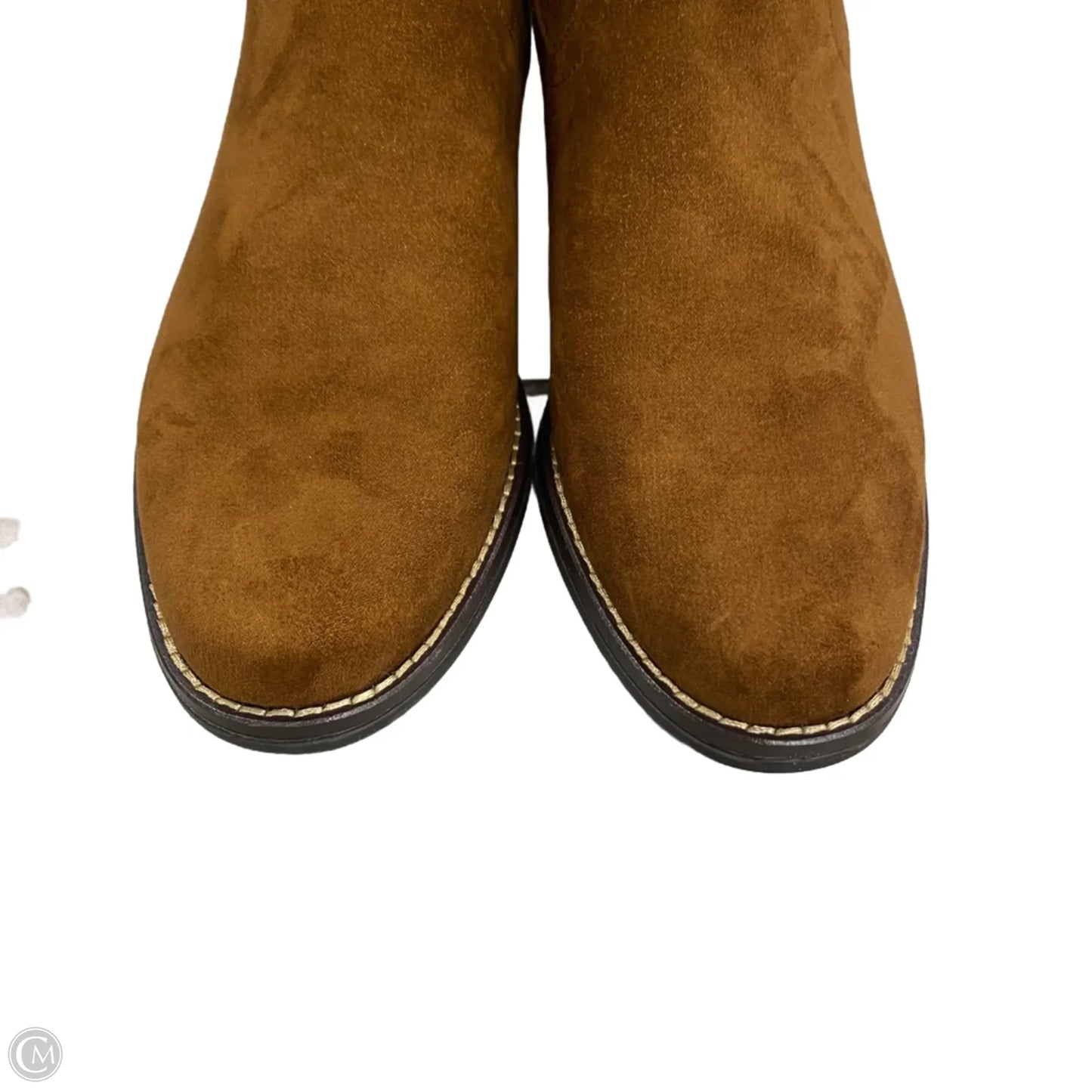 Boots Knee Heels By White Mountain In Brown, Size: 9