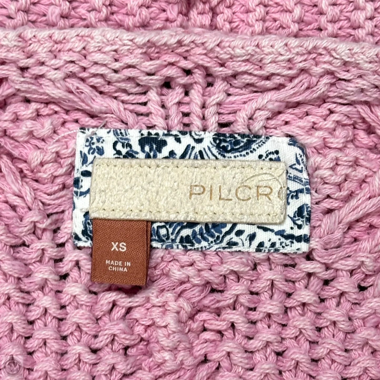 Sweater Cardigan By Pilcro In Pink, Size: Xs