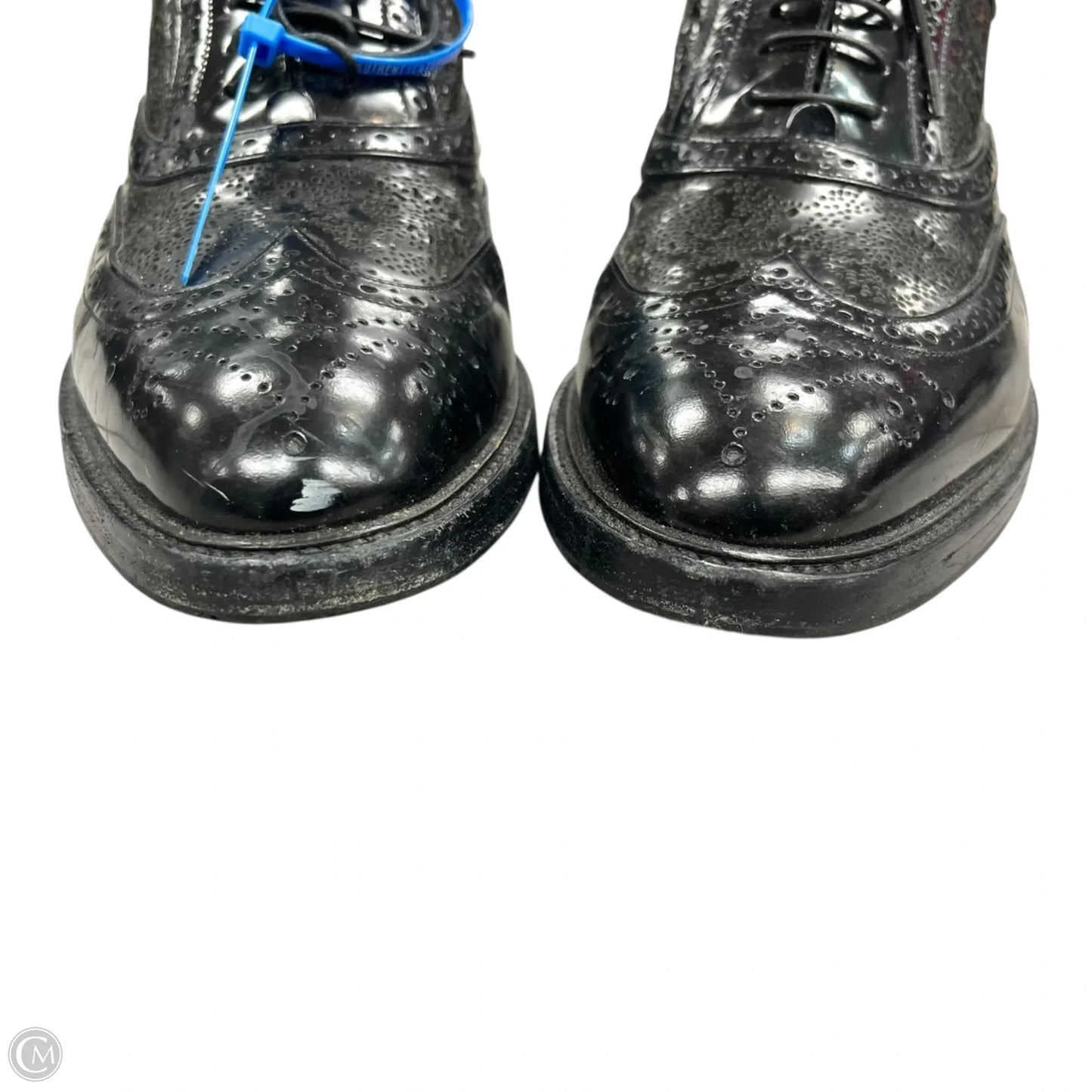 Shoes Luxury Designer By Burberry In Black, Size: 10.5