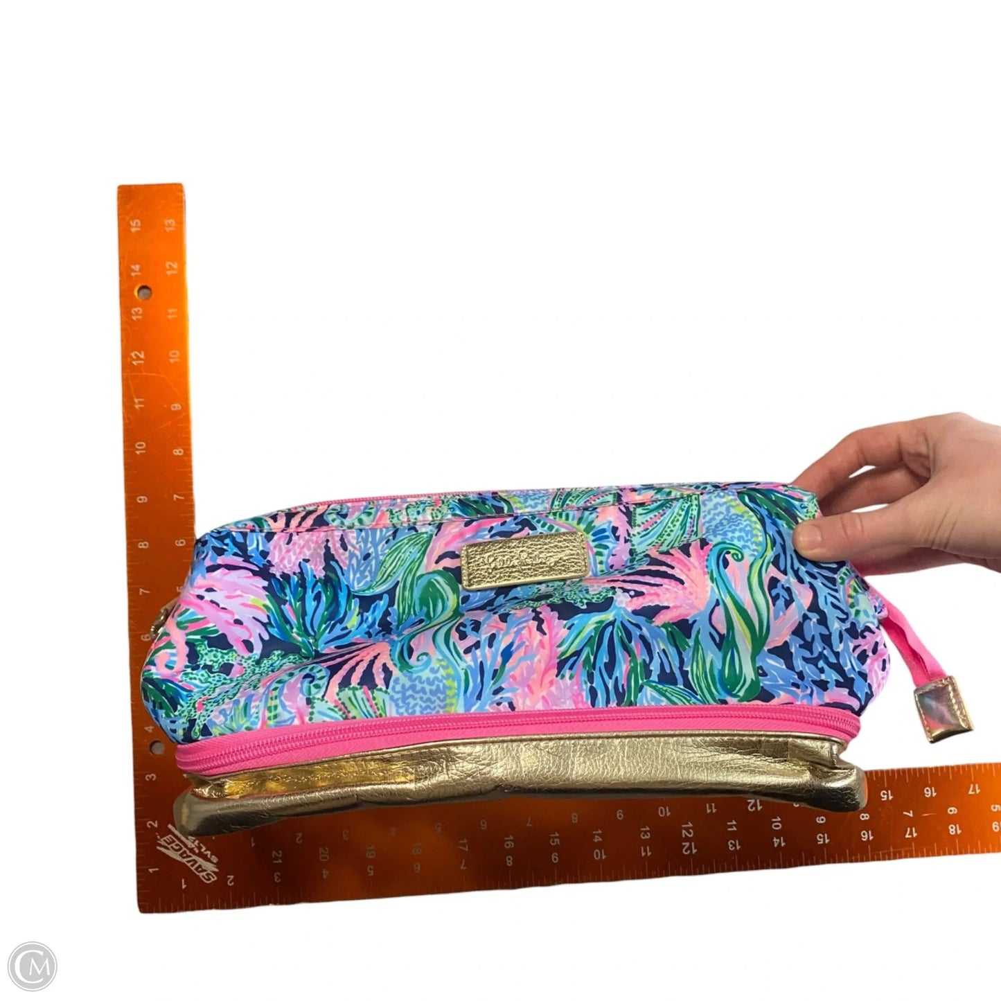 Makeup Bag Designer By Lilly Pulitzer, Size: Large