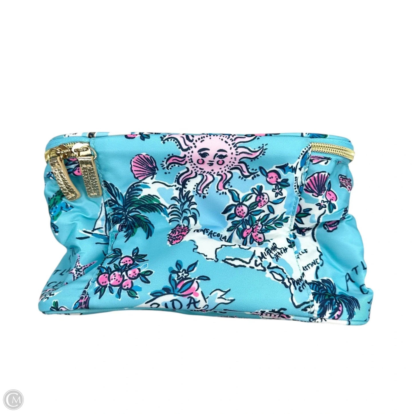 Makeup Bag Designer By Lilly Pulitzer, Size: Medium