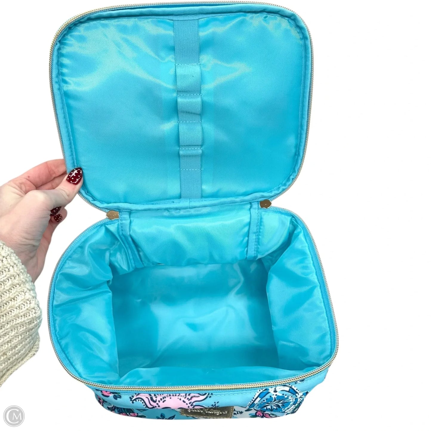 Makeup Bag Designer By Lilly Pulitzer, Size: Medium