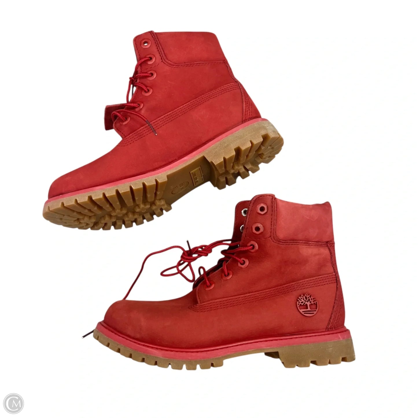 Boots Combat By Timberland In Red, Size: 6.5