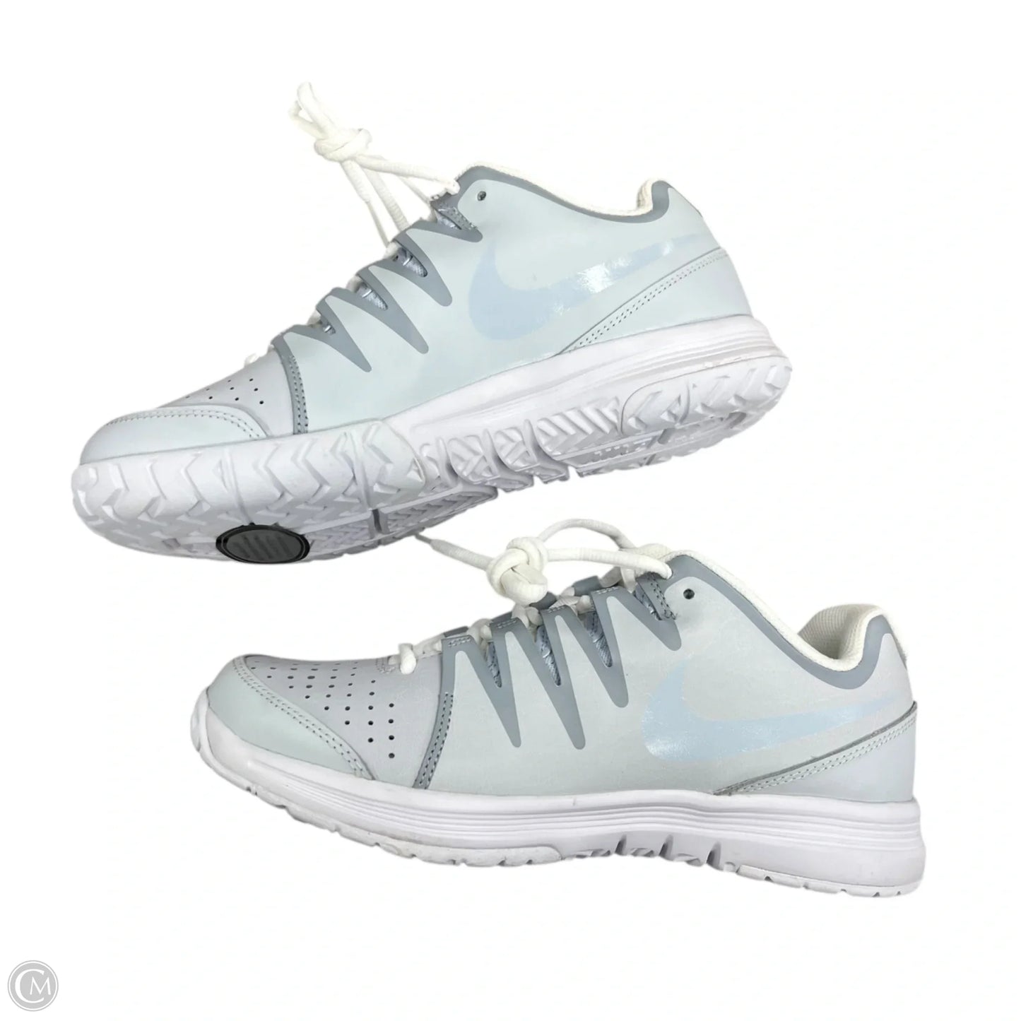 Shoes Athletic By Nike In Grey & White, Size: 8.5