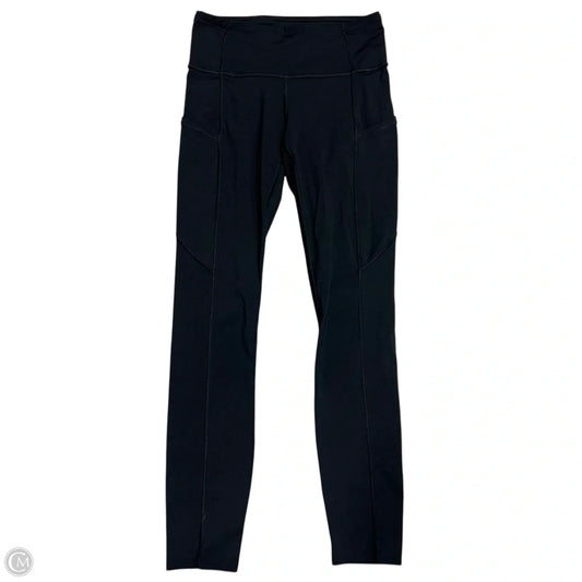 Athletic Leggings By Lululemon In Black, Size: 4