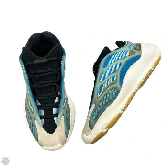 Shoes Luxury Designer By Yeezy In Blue, Size: 7