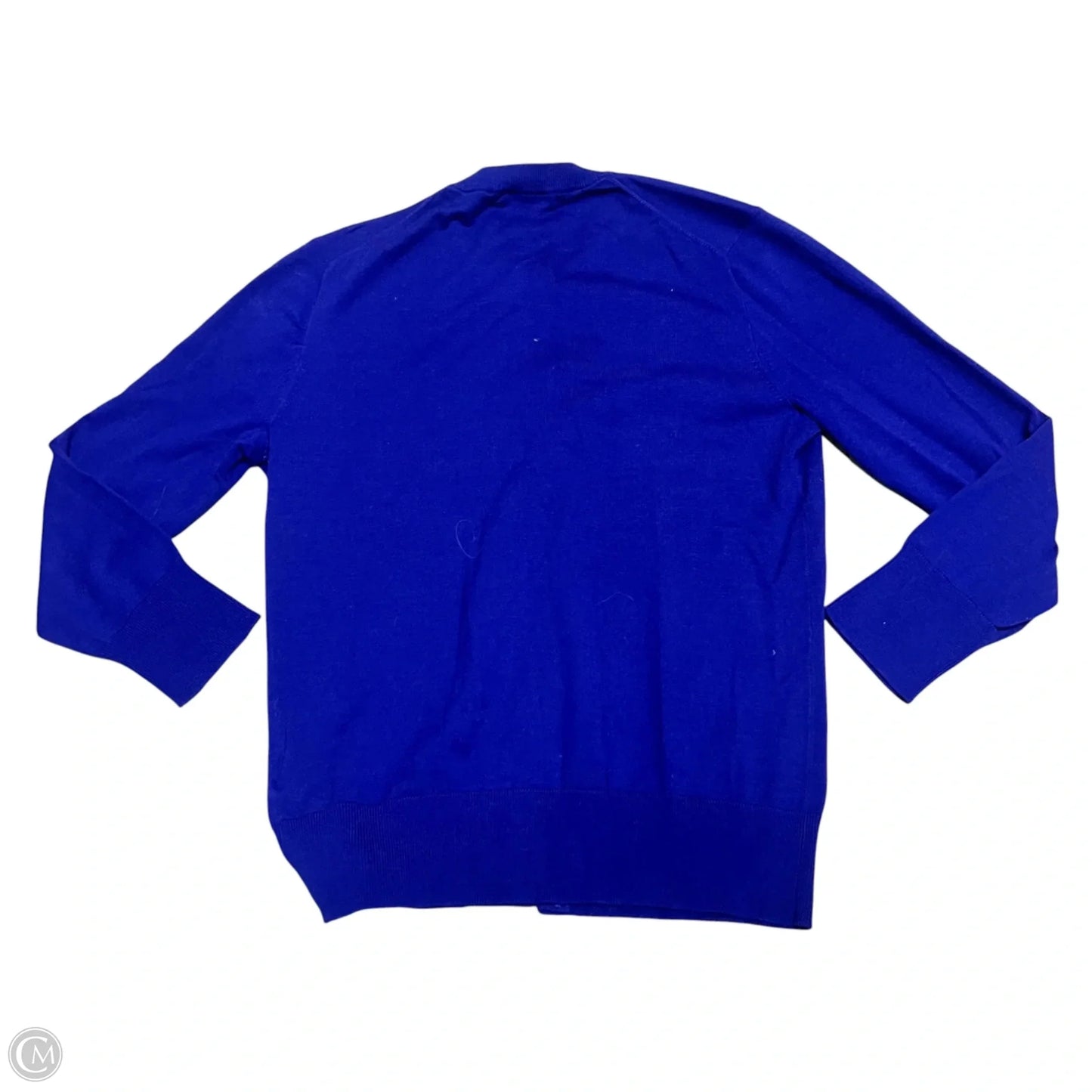 Sweater Cardigan By J. Crew In Blue, Size: S