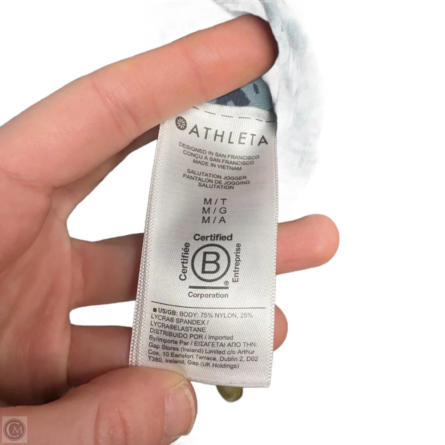 Athletic Pants By Athleta In Blue, Size: 8