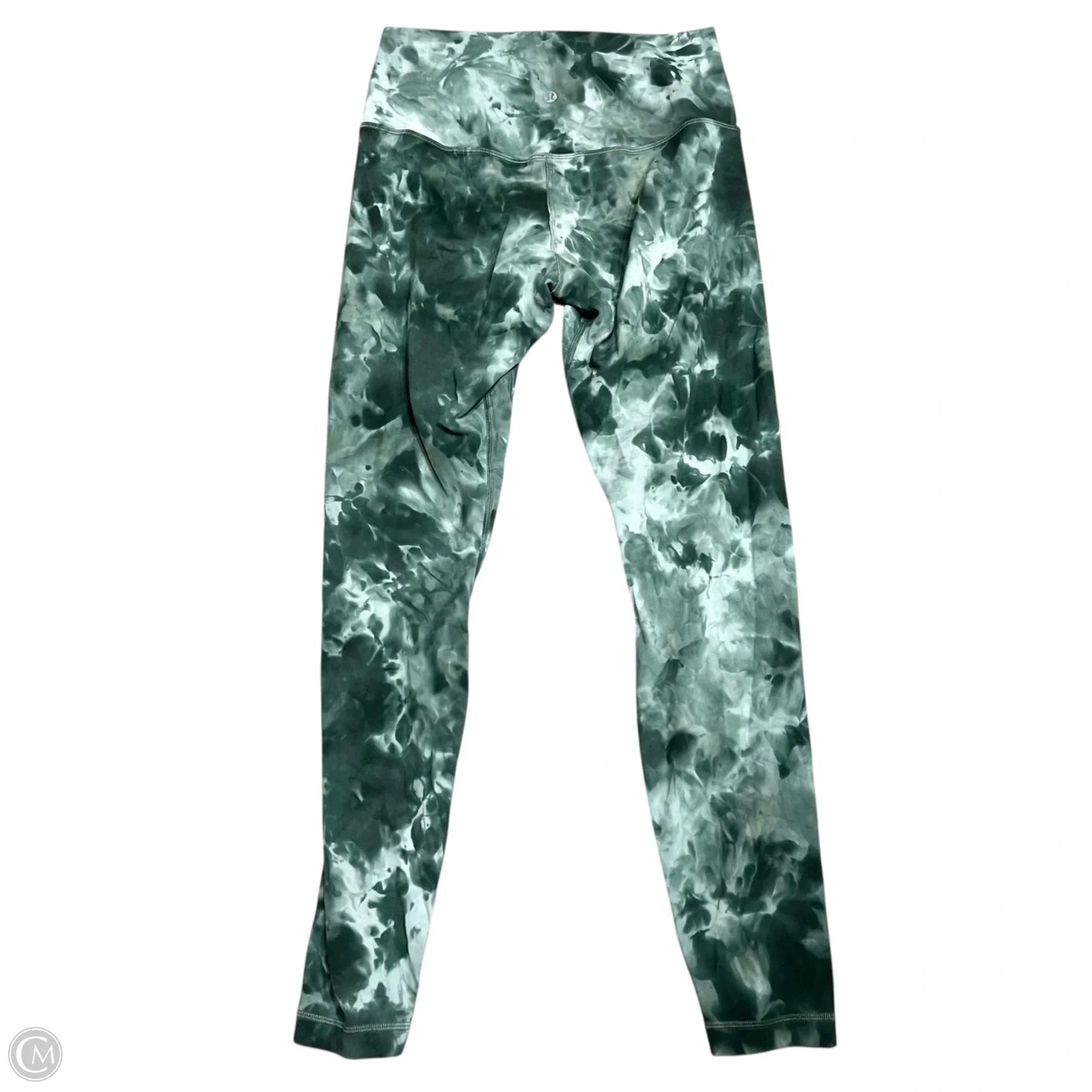 Athletic Leggings By Lululemon In Tie Dye Print, Size: 8