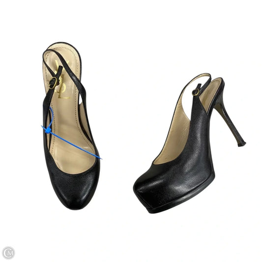 Shoes Luxury Designer By Yves Saint Laurent In Black, Size: 7.5